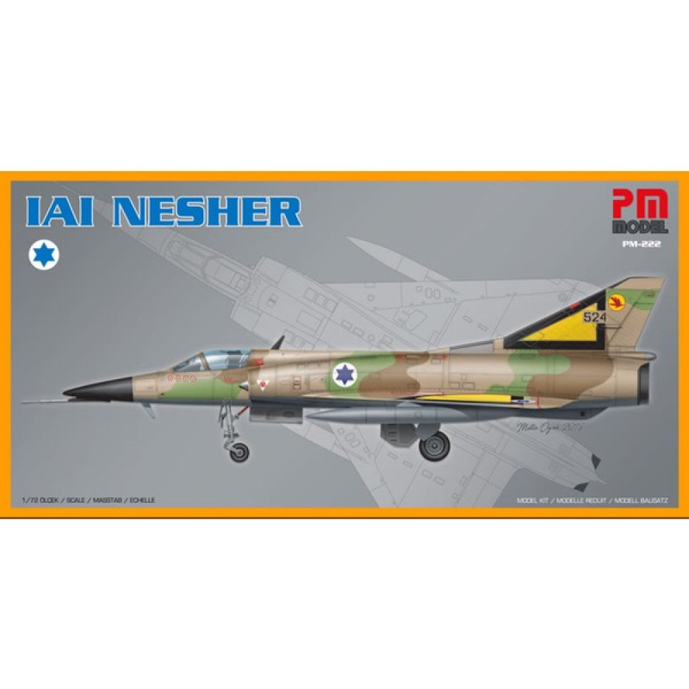 IAI Nesher PM Model Demonte Plastik Uçak Maket Kiti Maket Fiyatı