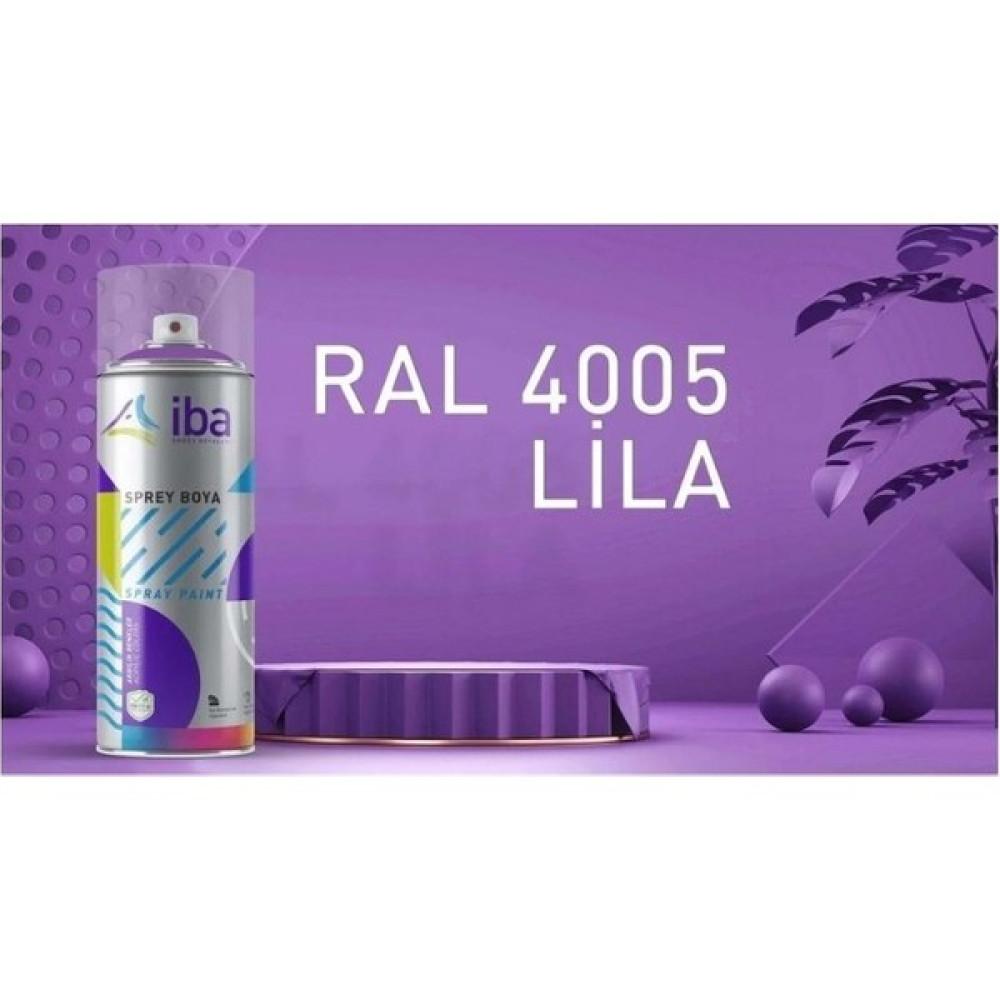 İba R4015 Lila Sprey Boya Boya Malzemeleri Fiyatı