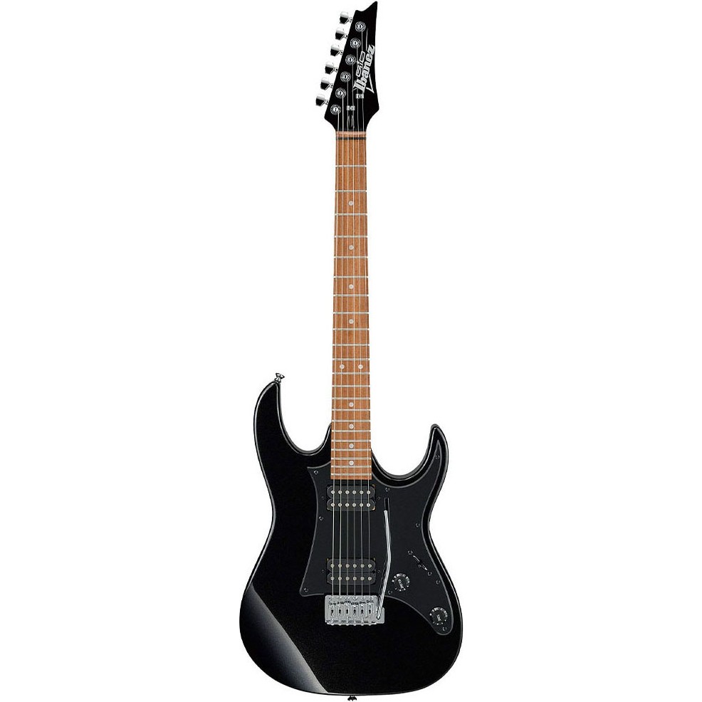 Ibanez GRX20-BKN Siyah Elektro Gitar 25.5" Tel Boyu Solid Body Yapı Özellikleriyle Klasik Gitarlar Fiyatı