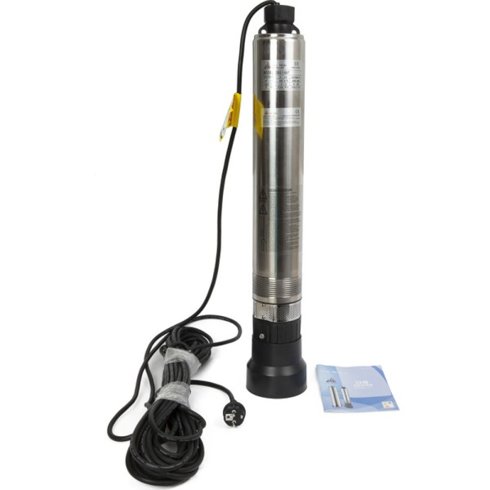 Ibeltech Derin Kuyu Dalgıç Pompa Seti Ds5.1-56/7 Kalem Dalgıç 1 hp 0.75 kw Kendinden Panolu Sistem Su Motoru Fiyatı