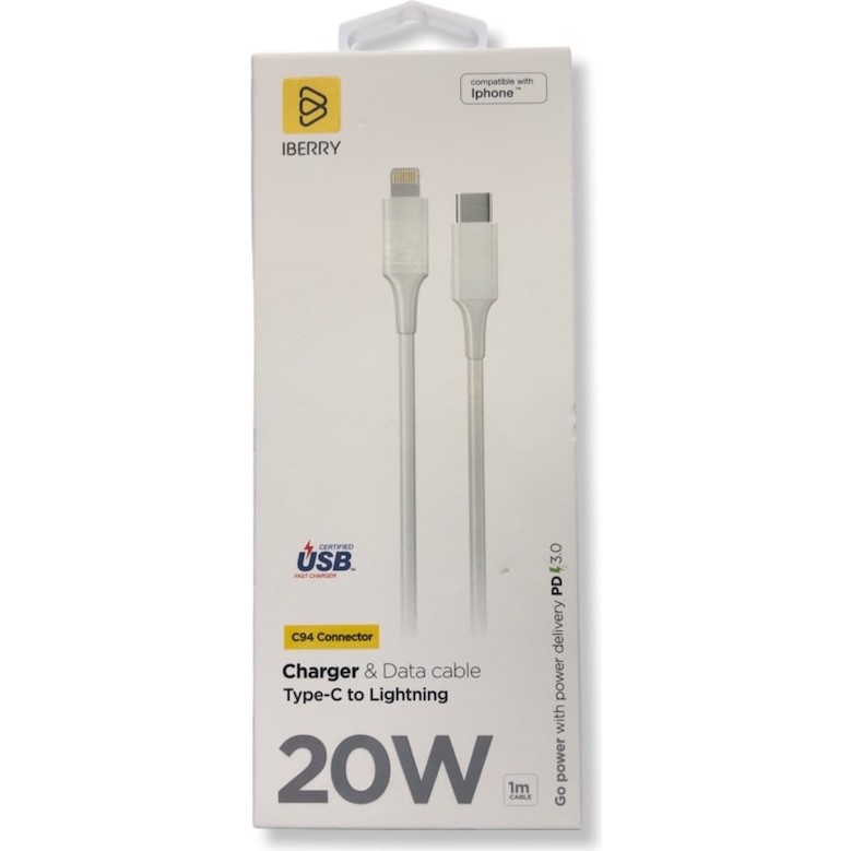 iBerry Iberrytype_c To Lightning 20W Pd Kablo Bilgisayar Çevirici ve Adaptörü Fiyatı