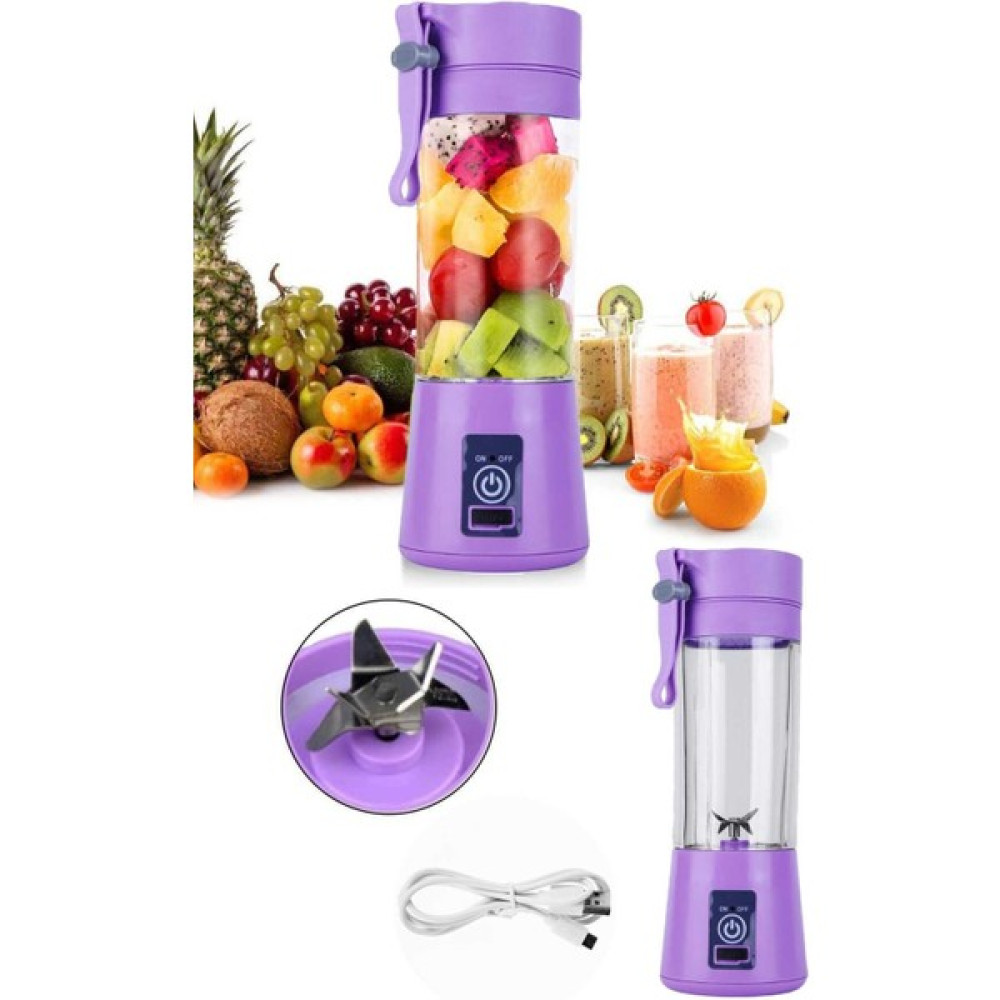 Ibico Portatif Taşınabilir USB Şarjlı El Blender 380ML Mor Blenderler Fiyatı