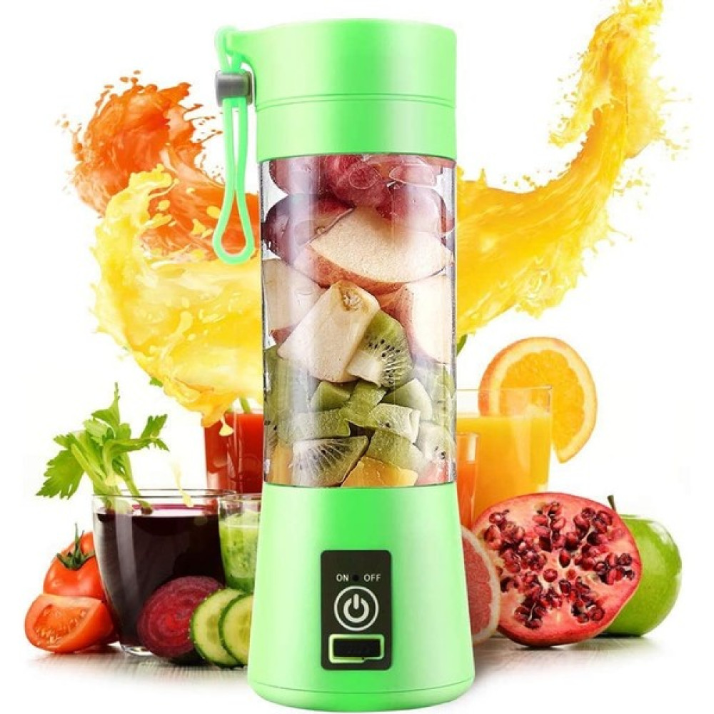Ibico Portatif Taşınabilir USB Şarjlı El Blender Yeşil 380ML - Açık Yeşil Blenderler Fiyatı