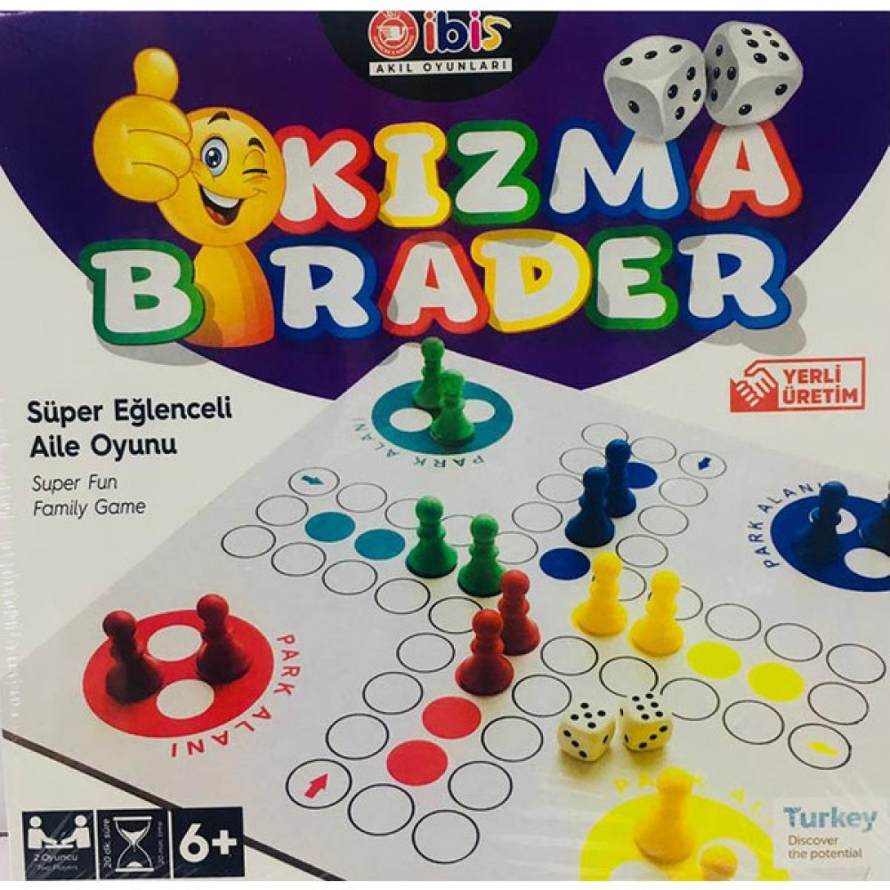 İbis Kızma Birader - Süper Eğlenceli Aile Oyunu - Zeka ve Strateji Oyunu Oyun Takımları Fiyatı