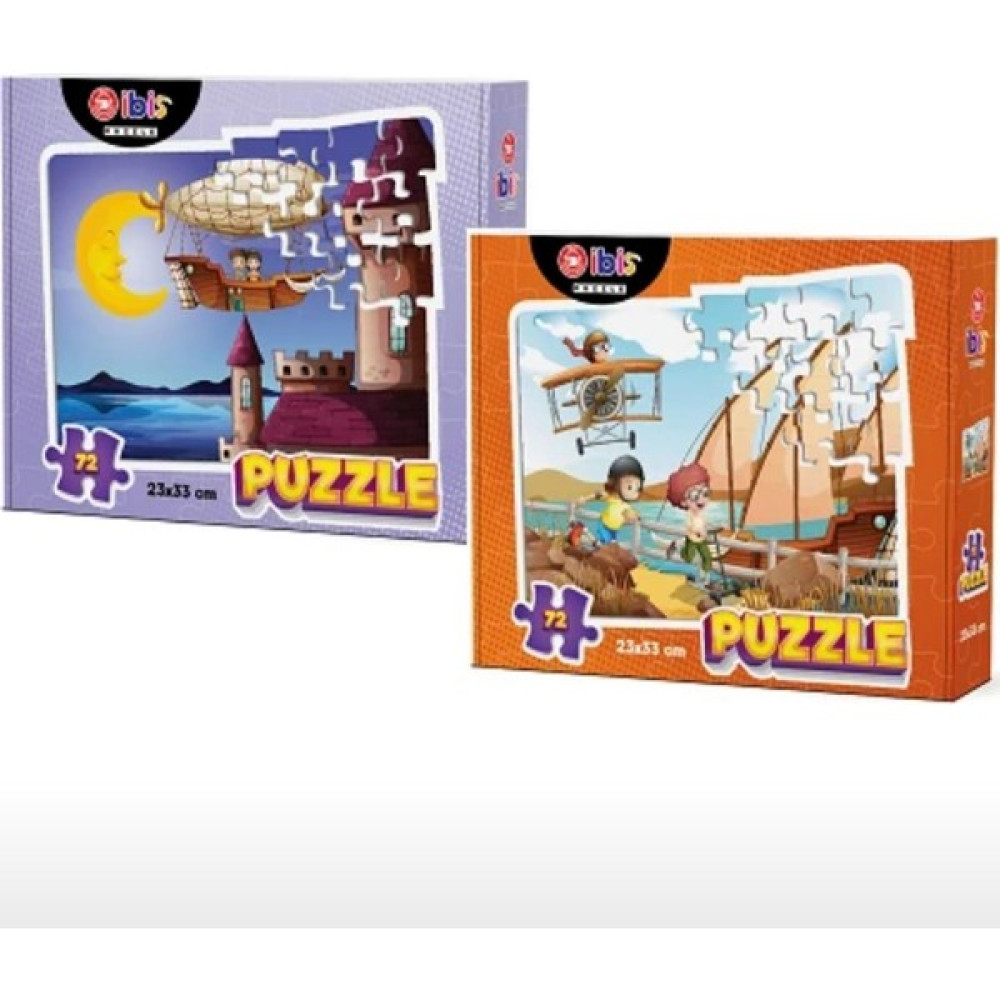 Ibiş Kutulu Puzzle 2'li 72 Parça Oto Boyaları Fiyatı