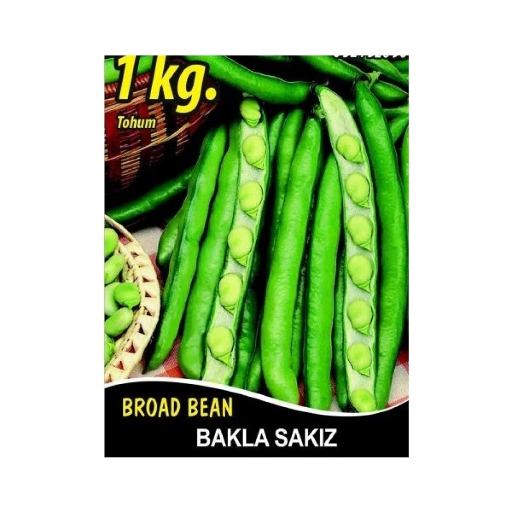 İbk İklim Bahçe Bakla Tohumu Hilal - 50G (~ 90 Tohum) - 50 gr Tohum Fiyatı