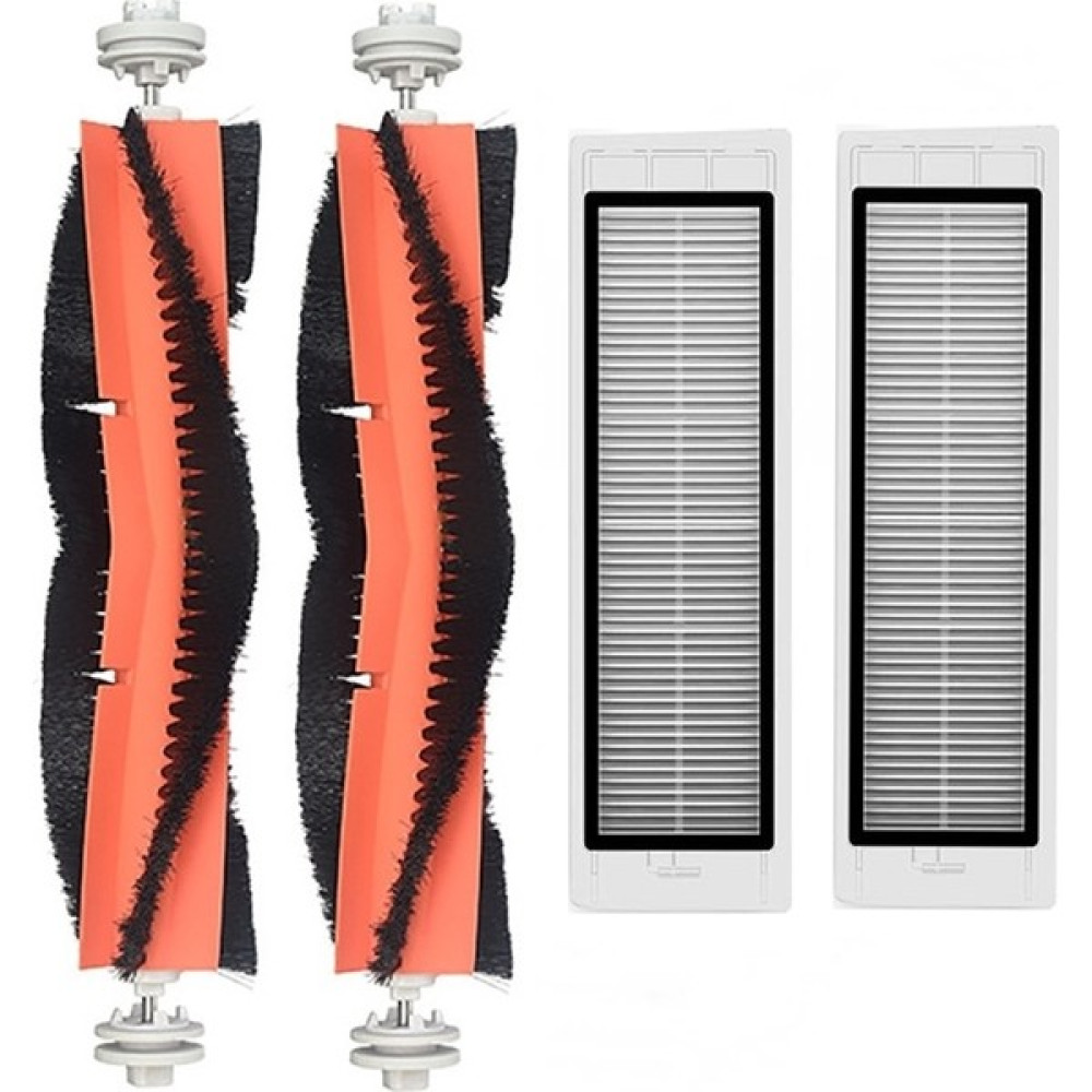 iBrush Dreame D9 Uyumlu 2li Hepa Filtre ve 2li Ana Fırça Elektrikli Süpürge Aksesuarları Fiyatı
