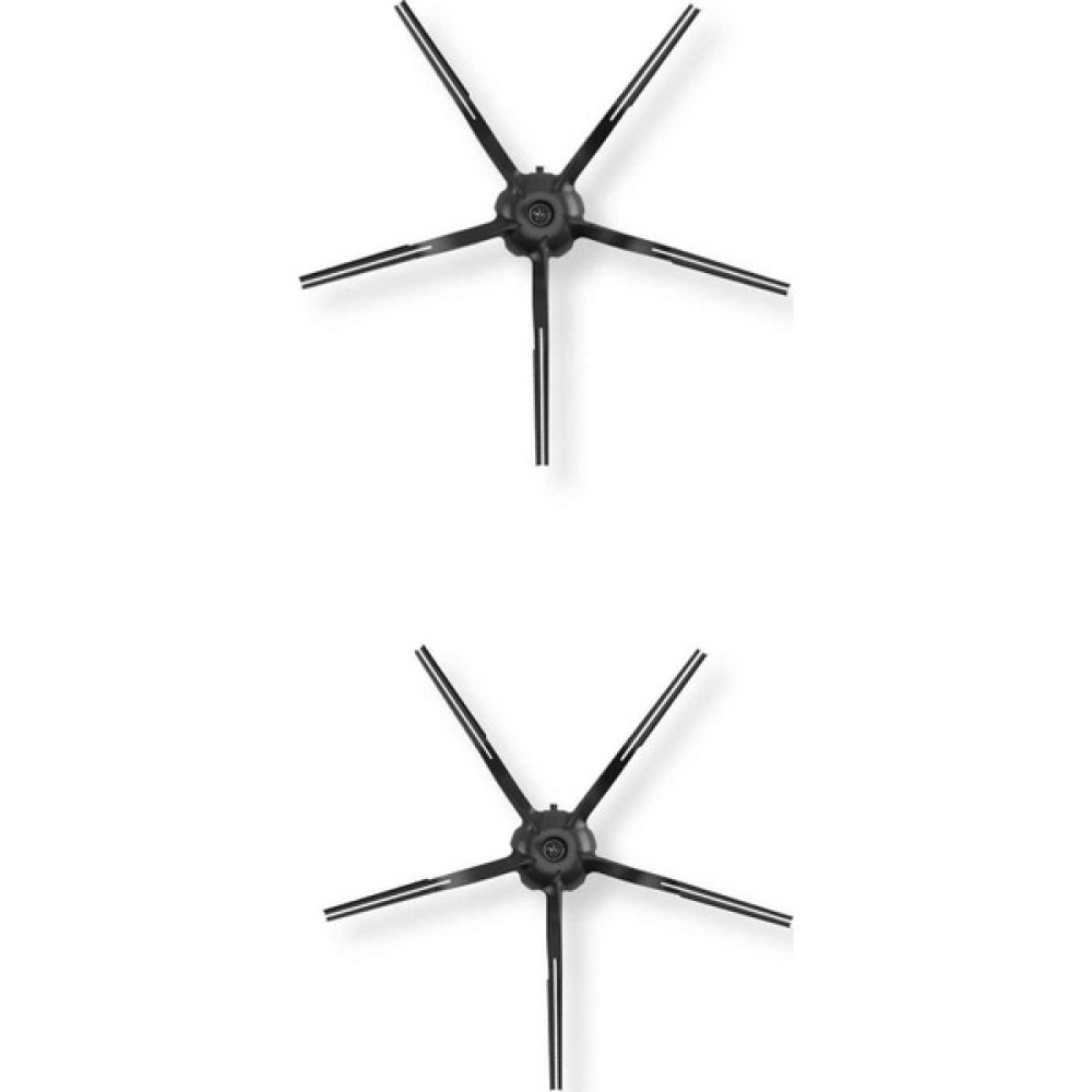 iBrush Roborock S6 MaxV / S5 Max / S6 PURE Uyumlu 2li Siyah Yan Fırça Elektrikli Süpürge Aksesuarları Fiyatı
