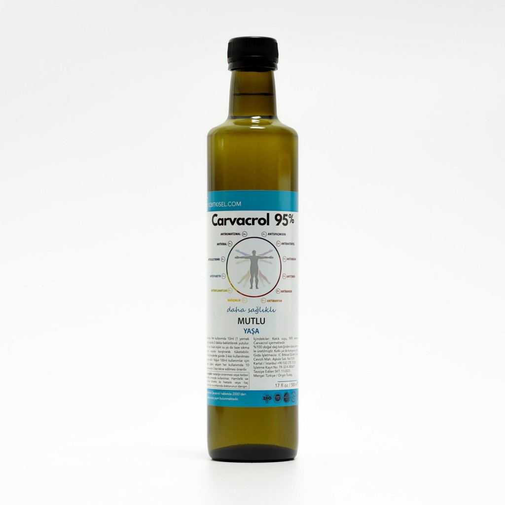 IC Carvacrol %95 Sıvı 500 ml Yetişkinler İçin Sağlık Destekleyici Ürün Türkiye Menşeli Diğer Fiyatı