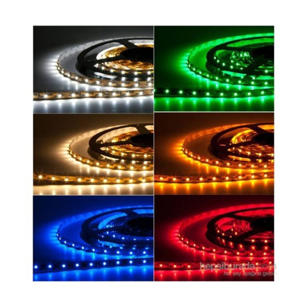 İç Mekan Şerit Led 5mt - Yeşil - 5 m Led Aydınlatmalar Fiyatı