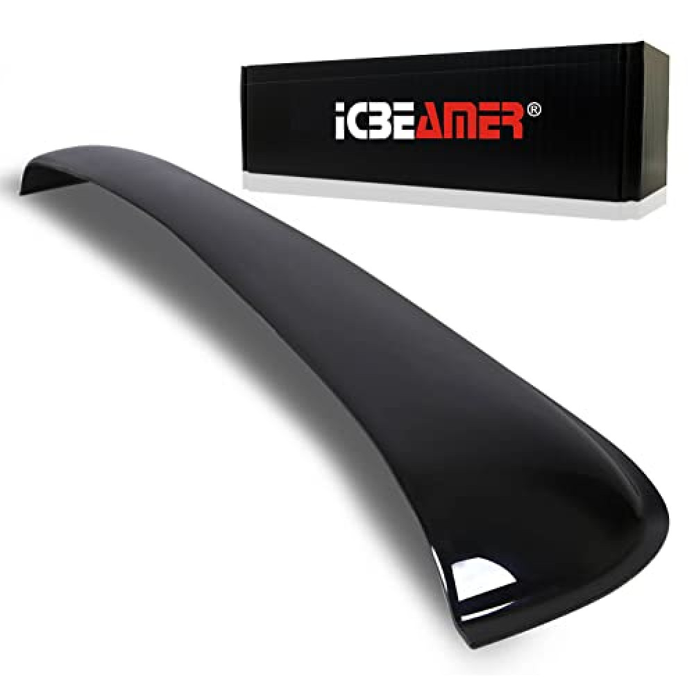 ICBEAMER 37.8" Durable Sunroof Moonroof Wind Deflector- Universal Sunroof, Moonroof Visor Shade Guard/Rain Guard - Tape-On Adhesive Top Wind Guard Low Profile Roof Visor