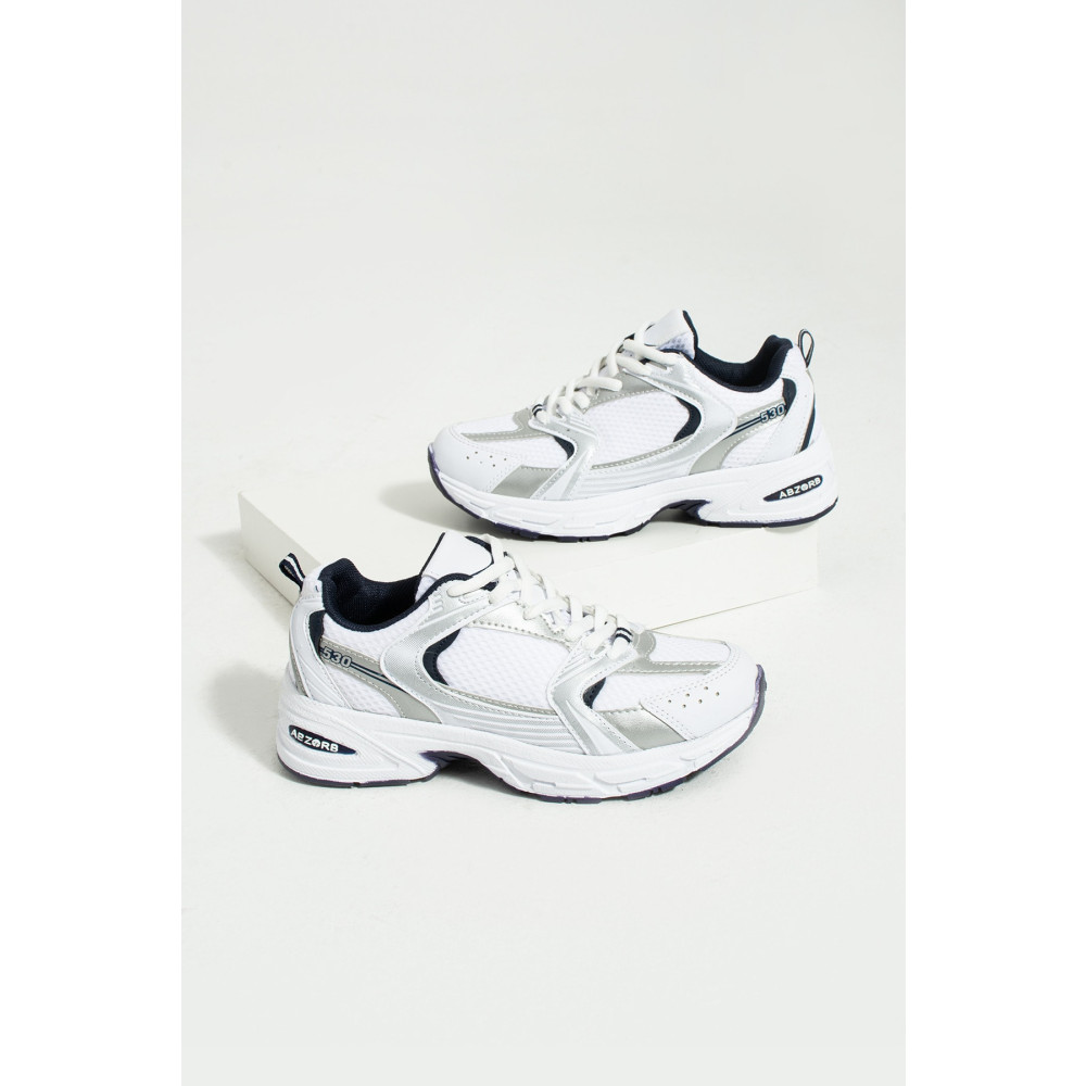 ICELAKE Thunder Unisex Beyaz Lacivert Günlük Rahat Spor Ayakkabı Sneaker 43 Beden Spor Ayakkabı Fiyatı