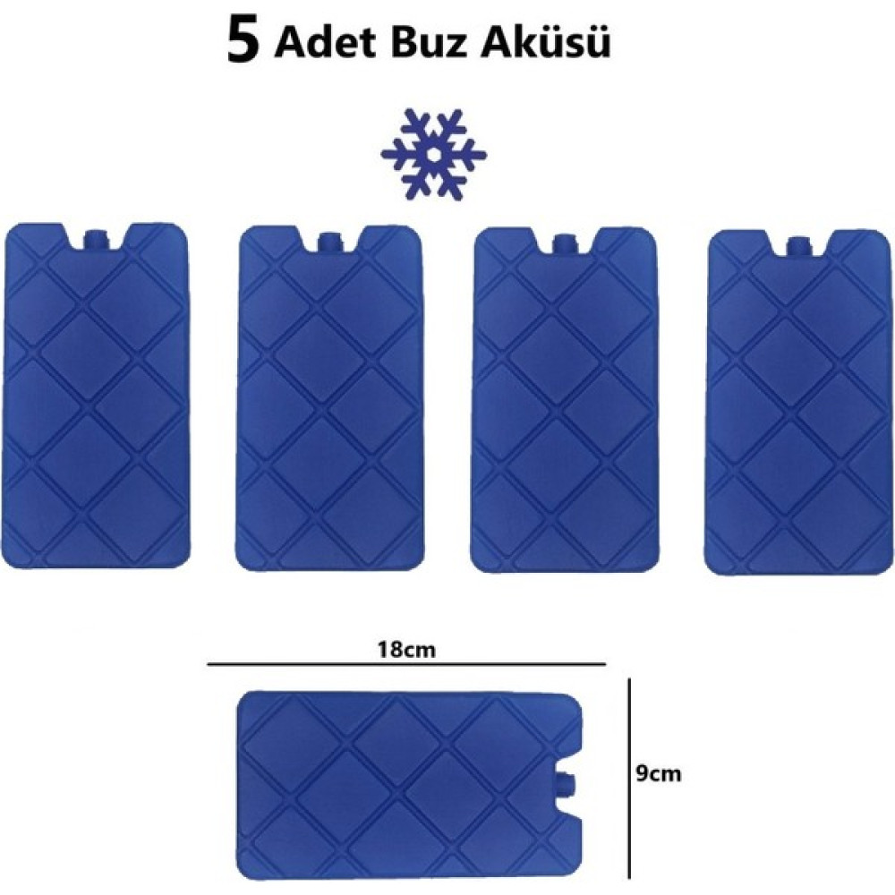 Icex Medikal Buz Aküsü / Kasedi - Kamp Outdoor Piknik Plaj Çanta Soğutucu Kamp Mutfağı Fiyatı