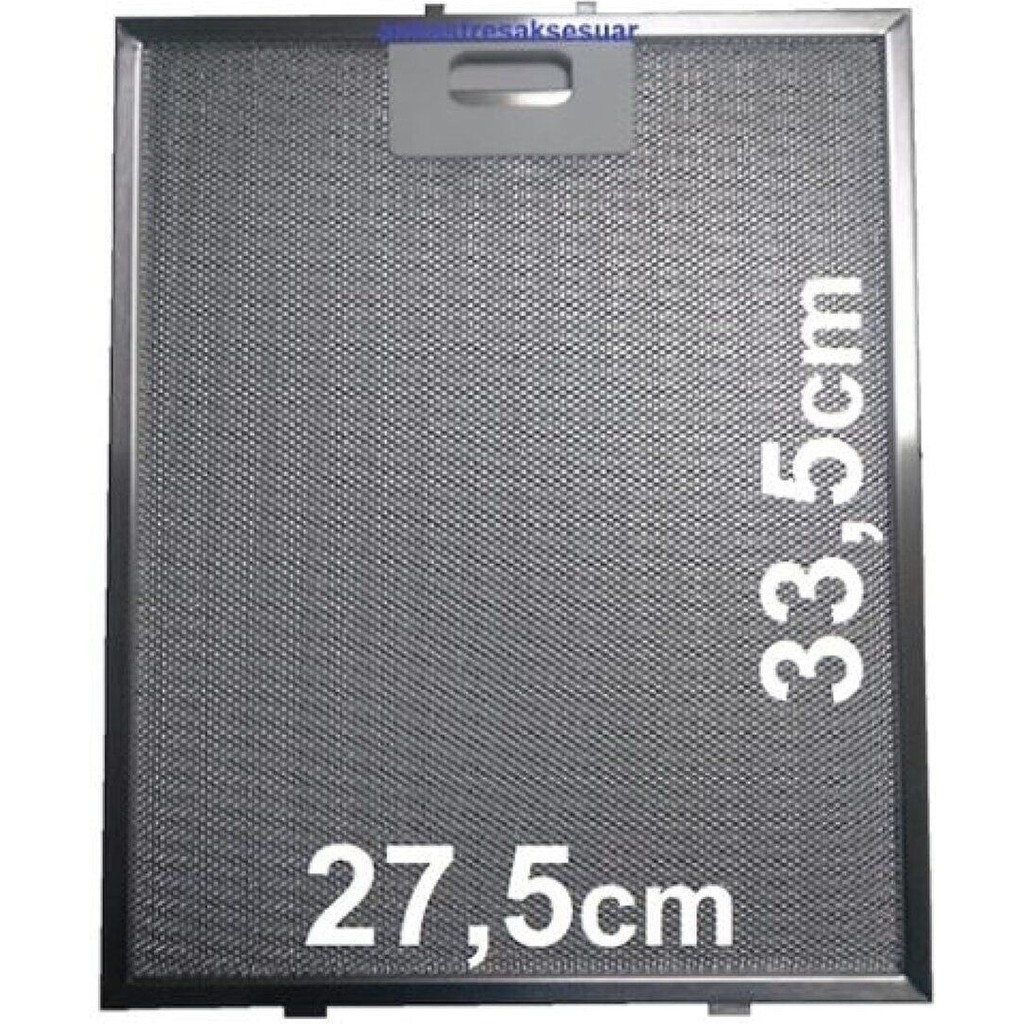 ICF 487 Için Davlumbaz Aspiratör 275X335 Alüminyum Yağ Süzgeç Tel Kaset Filtre Yedek Parça ve Aksesuar Fiyatı
