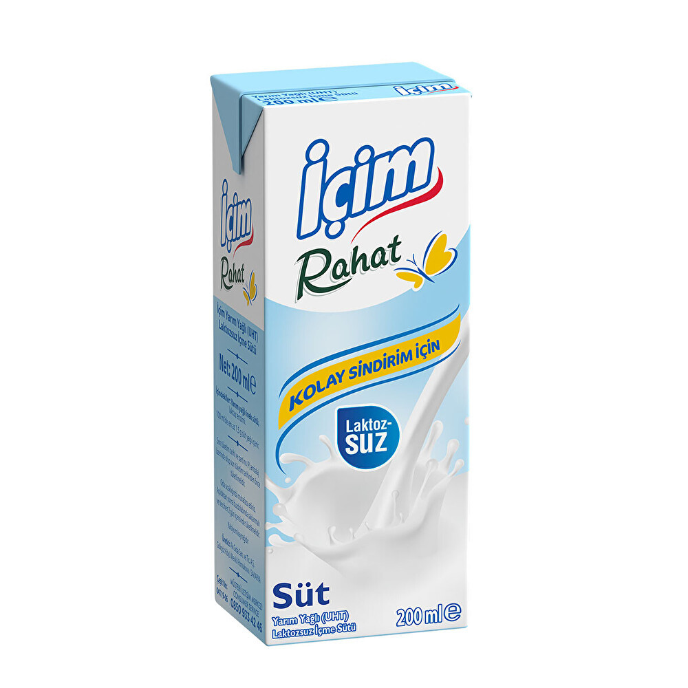 İçim Laktozsuz Süt 200 Ml Süt Fiyatı
