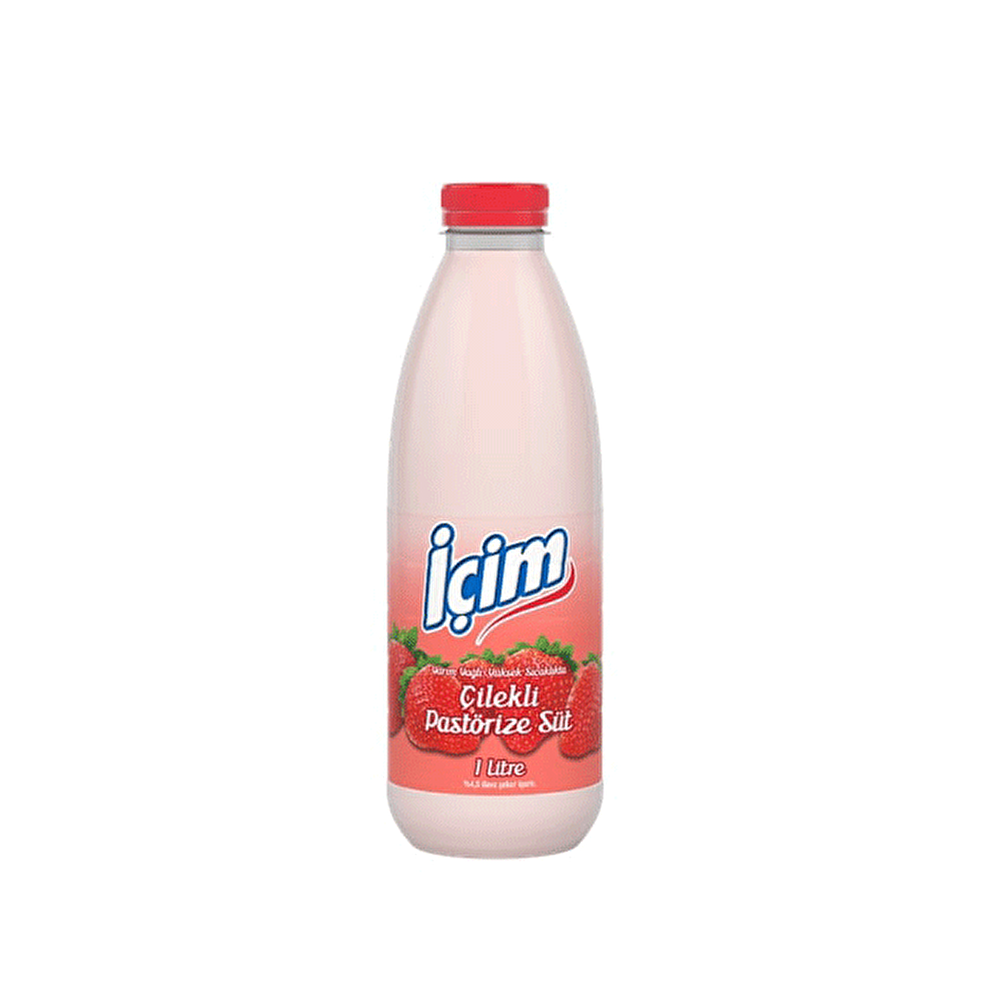 İçim Pastörize Süt Çilekli Pet 1 lt Süt Fiyatı
