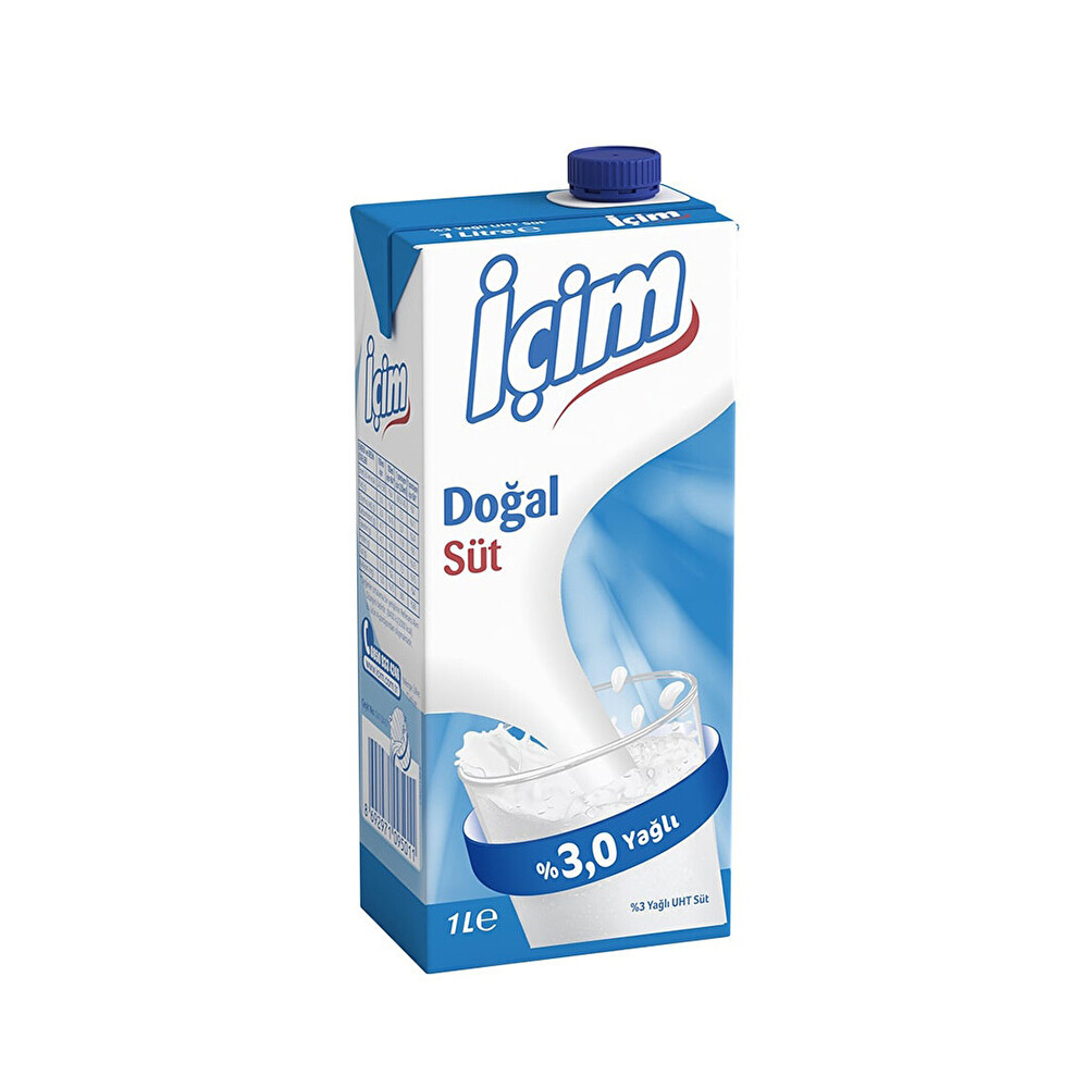 İçim Sade Uht Süt 1000 Ml Süt Fiyatı