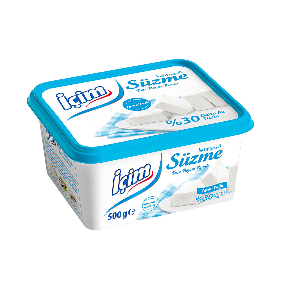 İçim Yarım Yağlı Süzme Peynir 500 Gr Peynir Fiyatı