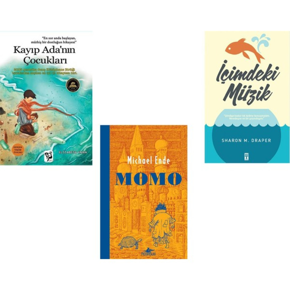 İçimdeki Müzik + Kayıp Adanın Çocukları + Momo Çocuk Roman Fiyatı