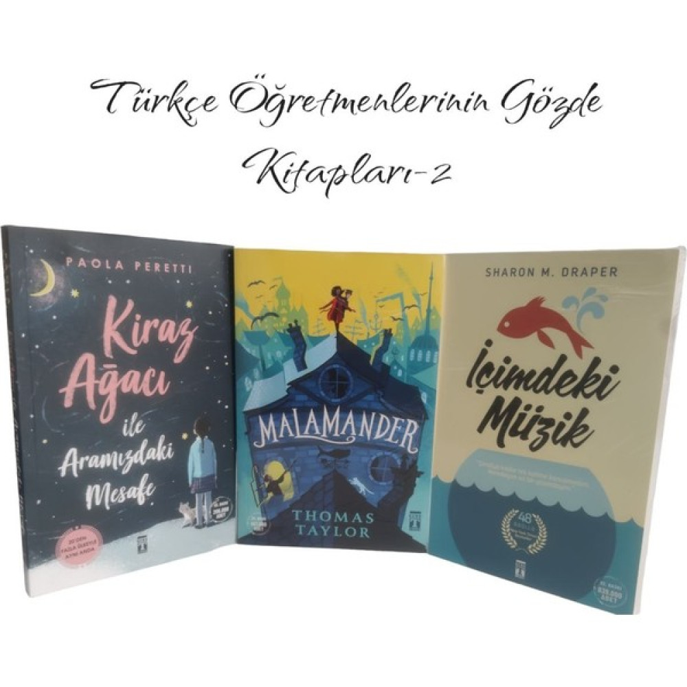 İçimdeki Müzik - Kiraz Ağacı ile Aramızdaki Mesafe - Malamander 3 Kitap Çocuk Roman Fiyatı