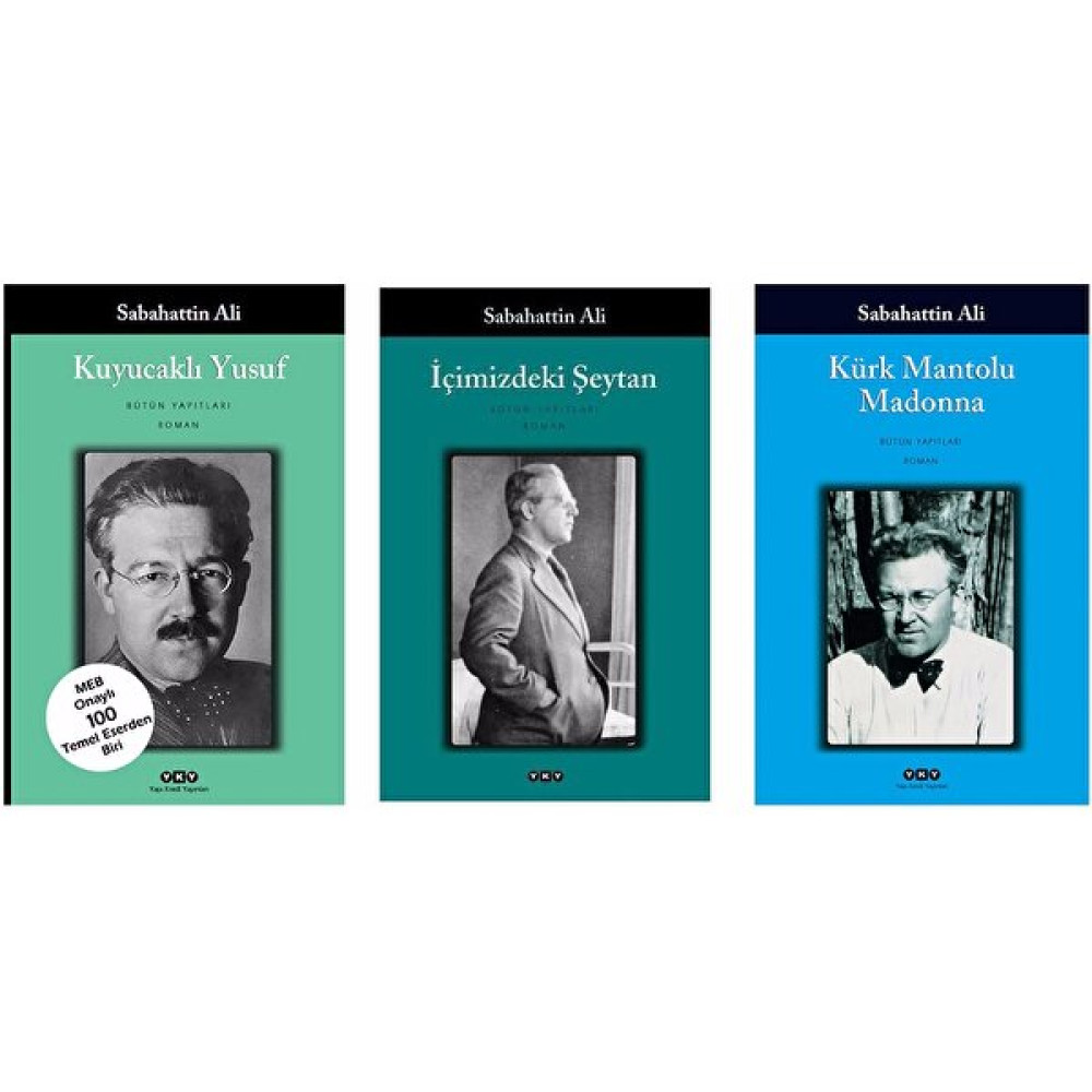 Içimizdeki Şeytan - Kürk Mantolu Madonna - Kuyucaklı Yusuf - Sabahattin Ali Türk Klasikleri Fiyatı