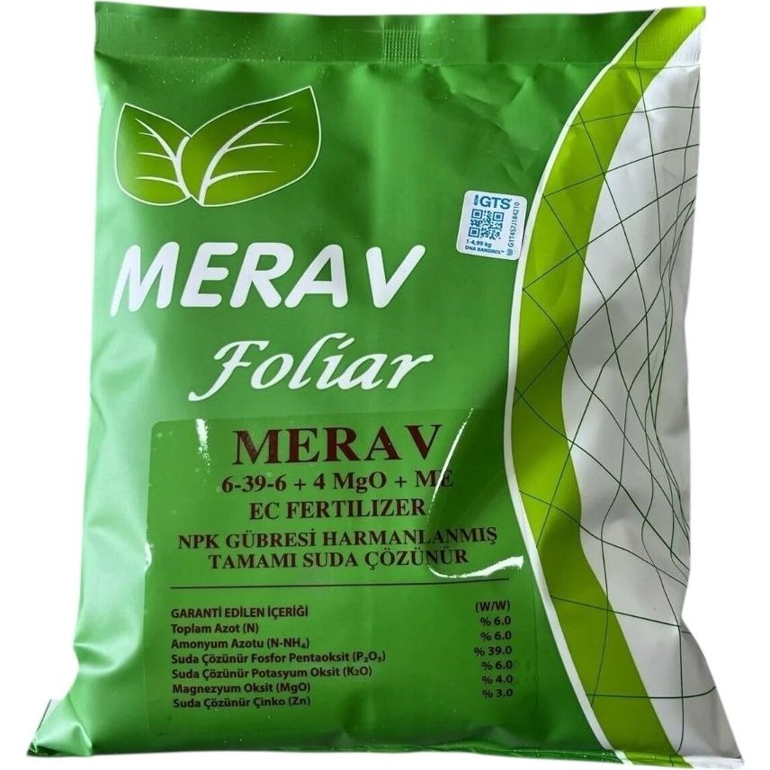Icl Merav Foliar 6-39-6 + 4mgo + Me Yüksek Fosforlu Yaprak Gübresi - Güçlü Köklendirici, Çiçek Coşturan ve Magnezyum Takviyeli Diğer Fiyatı