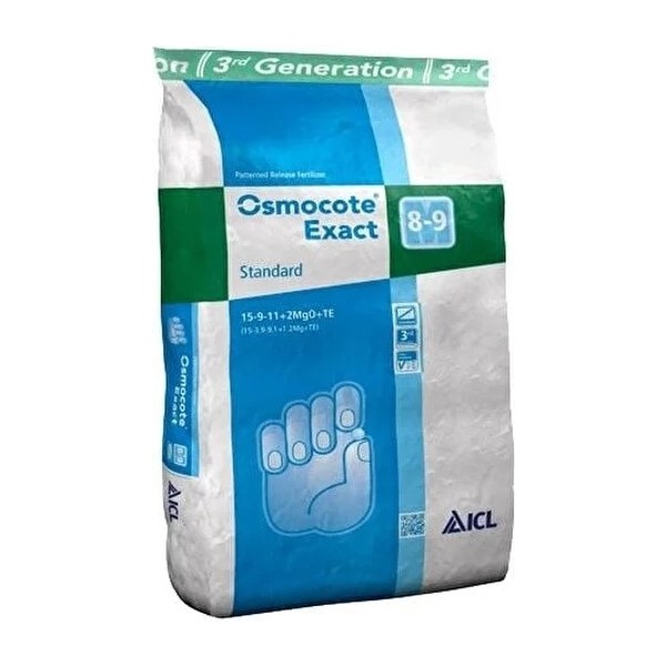 ICL Osmocote Exact 15-9-11 Bitki Gübresi 8-9 Aylık (1kg) Diğer Fiyatı