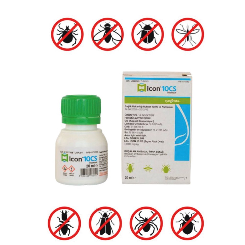 Icon Icon® 10 Cs 20 ml Genel Haşere Sinek-Kene-Haşere Kovucu Fiyatı