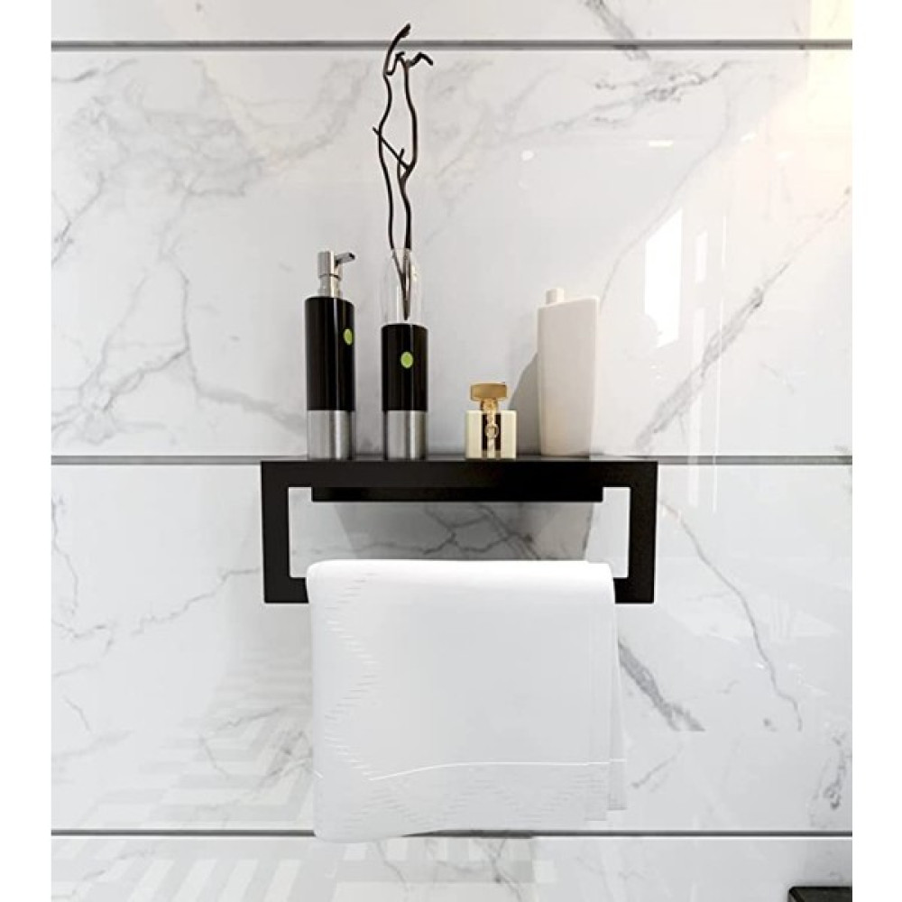 Icon Plus Metal Banyo Havluluk - 30 CM - Siyah Havluluk Fiyatı