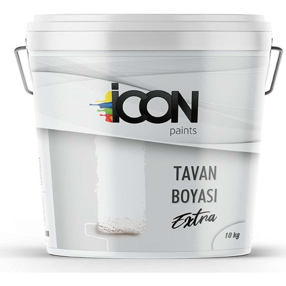 Icon Tavan Boyası Extra 10 kg. - '10 kg - Beyaz İç Cephe Duvar Boyası Fiyatı