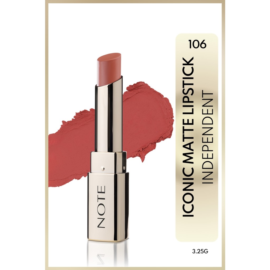 Iconic Matte Lipstick Kalıcı Mat Ruj 106 Independent - Nude Rujlar & Dudak Parlatıcıları Fiyatı