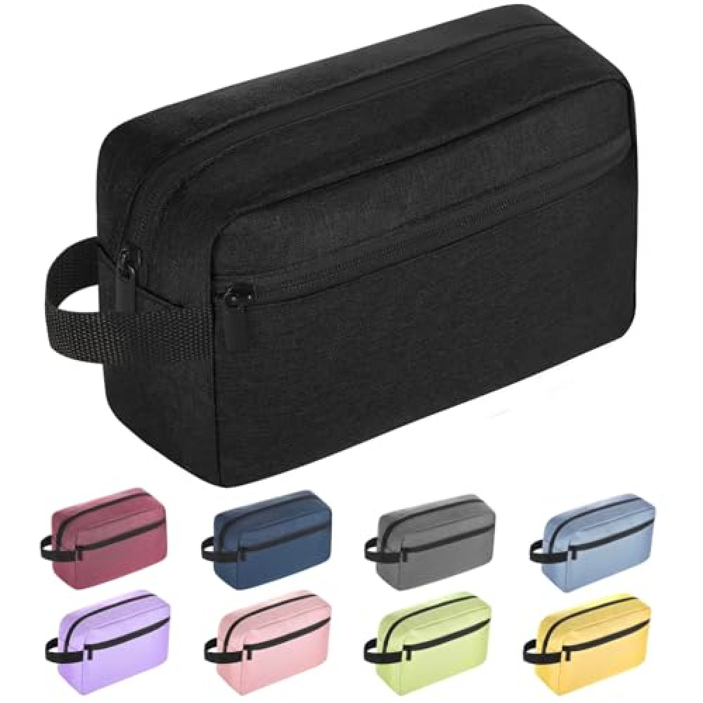 Icramsy Travel Toiletry bag Toiletry bag for women men Hanging Cosmetic bag Travel accessories for Women Men (Black) Makeup Bag Fiyatı
