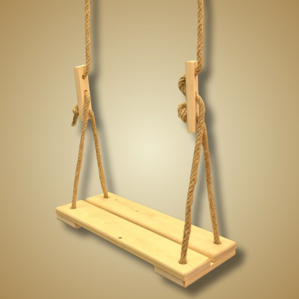 Ida Wooden Doğal Ahşap Ev ve Bahçe Tipi Halatlı Salıncak Bahçe Salıncağı Fiyatı
