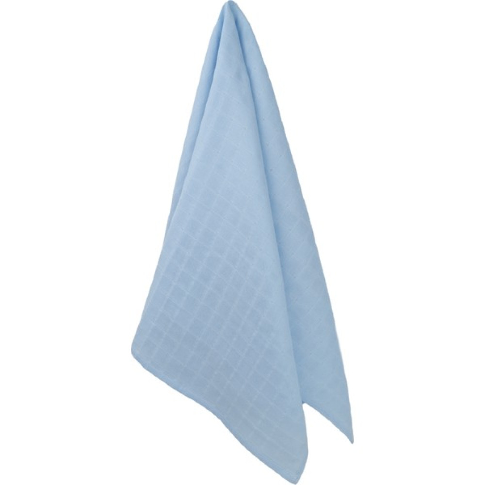 İ&DBABY 1 Adet Mavi Renk 100X120 cm %100 Pamuk Tek Katlı Müslin Kumaş Bebek Örtüsü. - 100 x 120 cm - Açık Mavi Oto Boyaları Fiyatı