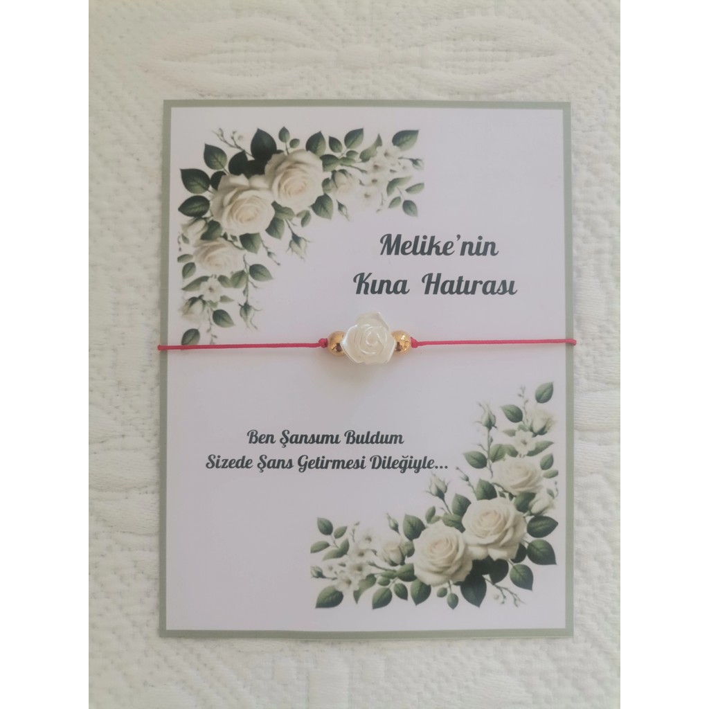 İ&DBABY 48 Adet Kişiye Özel Gül Inci Model Düğün Nikah Nişan Söz Kına Hatırası Dağıtmalık Hediyelik Bileklik - 13 x 9 cm SSD / Solid State Drive Fiyatı