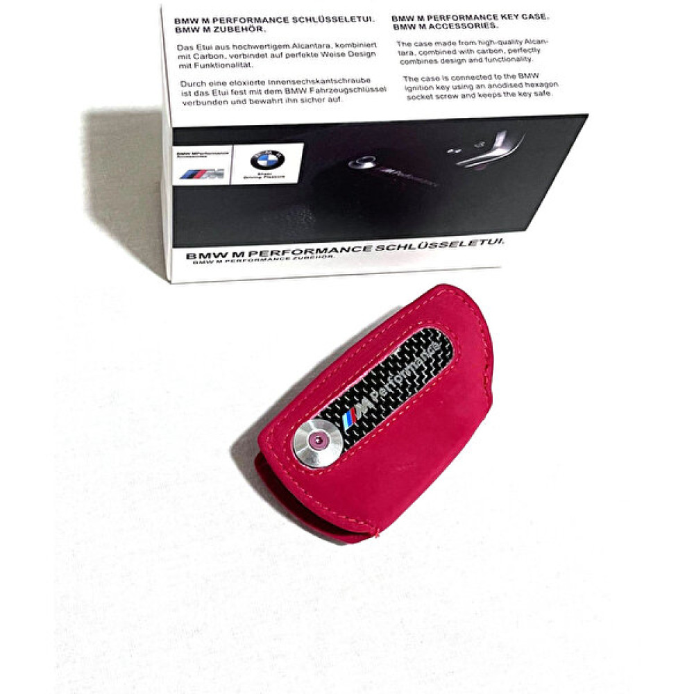 İdeal Aksesuar Bmw Anahtarlık Anahtar Kılıfı G x Seri Alacantra M Performance Bmw Car Keychain Tam Kırmızı Model Anahtarlık Fiyatı