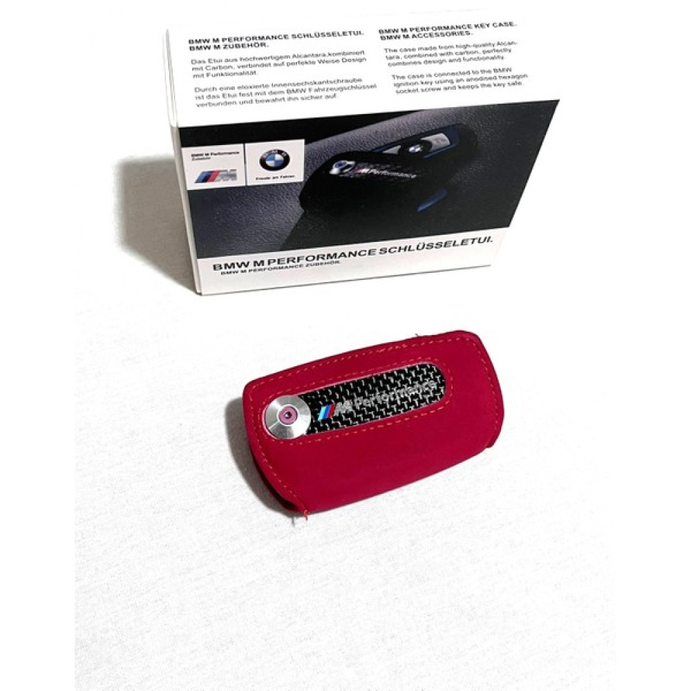 İdeal Aksesuar Bmw F10 F20 F30 Alacantra M Performance Anahtar Kılıfı Anahtarlık Car Keychain Bmw Tam Kırmızı Model Anahtarlık Fiyatı