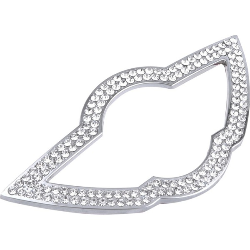 İdeal Aksesuar Mini Cooper Taşlı Direksiyon Logosu Kristal Mini Cooper Stone Crystal Steering Wheel Logo - Gümüş Direksiyonlar & Aksesuarları Fiyatı