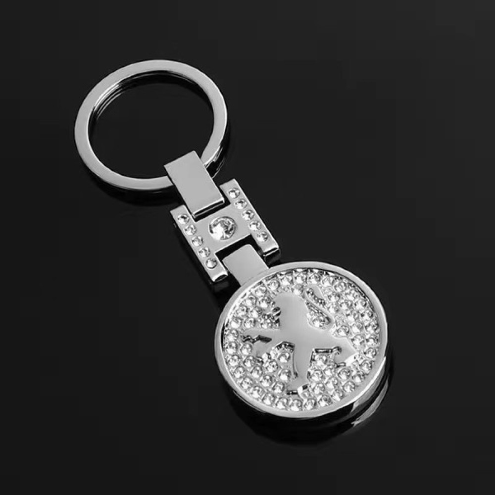 İdeal Aksesuar Peugeot Metal Anahtarlık Peugeot Taşlı Metal Anahtarlık Car Keychain 206/208/308/2008/3008/5008 - Gümüş Anahtarlık Fiyatı