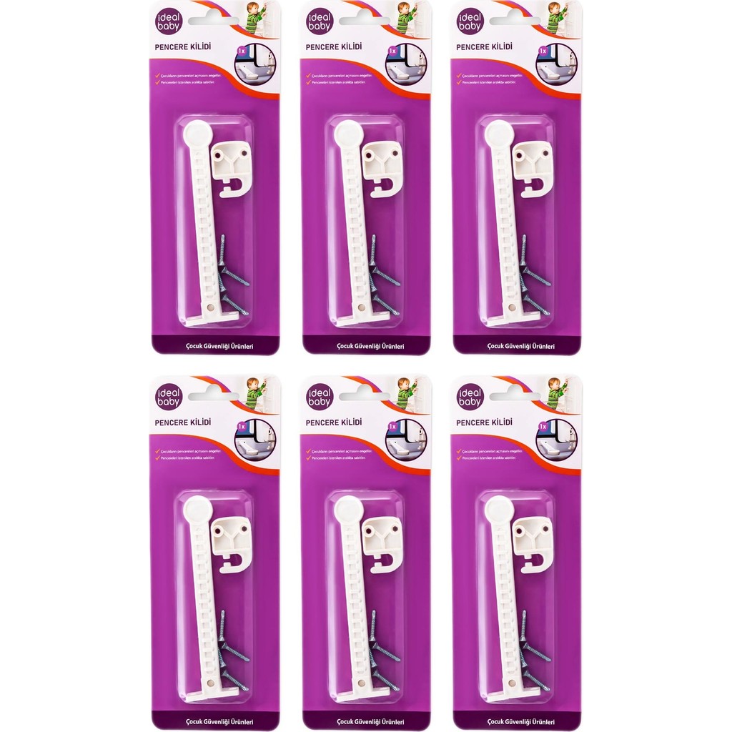 Ideal Baby 6 Paket Pencere Kilidi Diğer Fiyatı