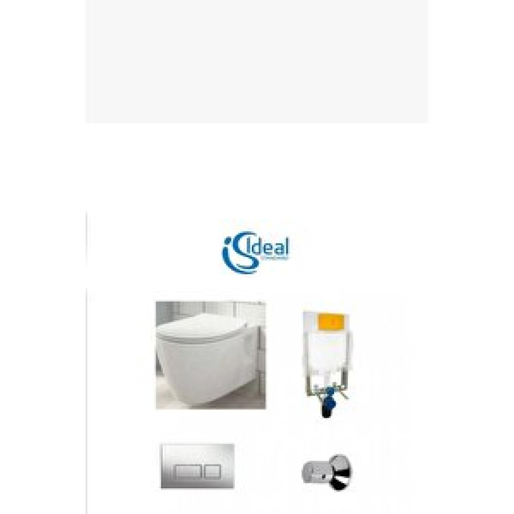 Ideal Standart Italyan Concept Asma Klozet Seti Tam Set Rezervuar Fiyatı
