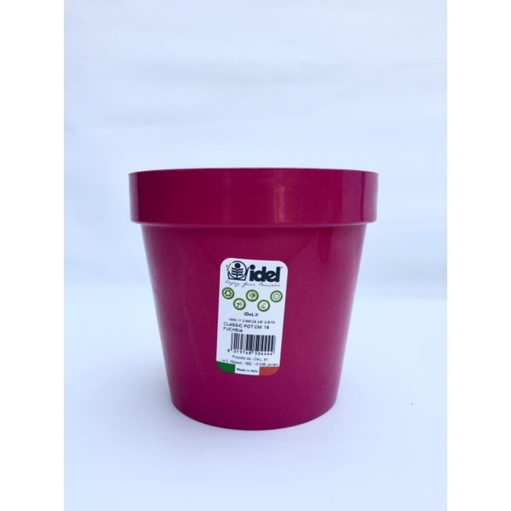İdel Fuşya Plastik Saksı 16 cm Saksı ve Aksesuarları Fiyatı