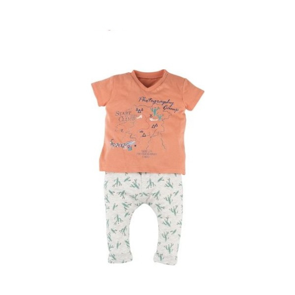 İdil Baby 7440 Erkek 2'li Takım     - 9 - 12 Ay Bebek Giyim-Tekstil Fiyatı