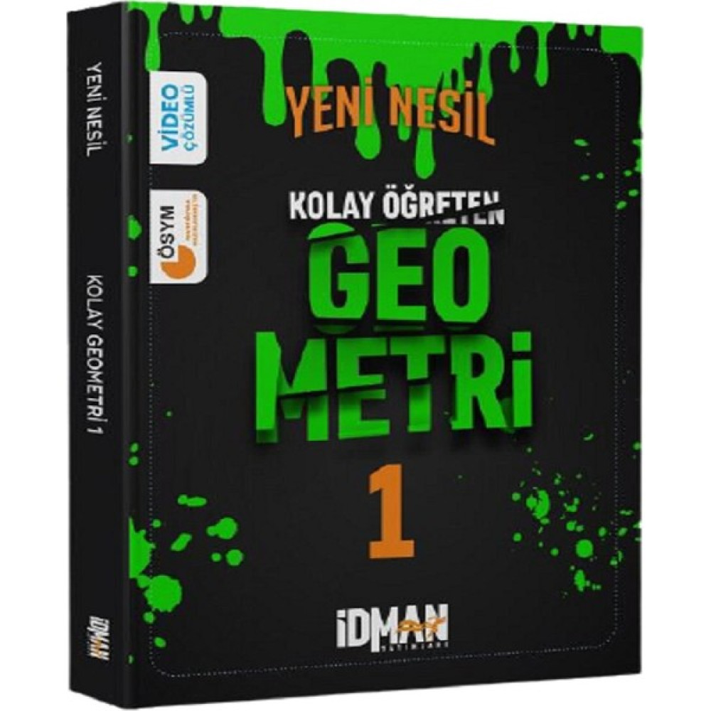 İdman Yayınları Idman Kolay Öğreten Geometri 1 Matematik Fiyatı