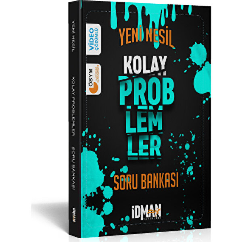 İdman Yayınları Kolay Problemler Soru Bankası Matematik Fiyatı