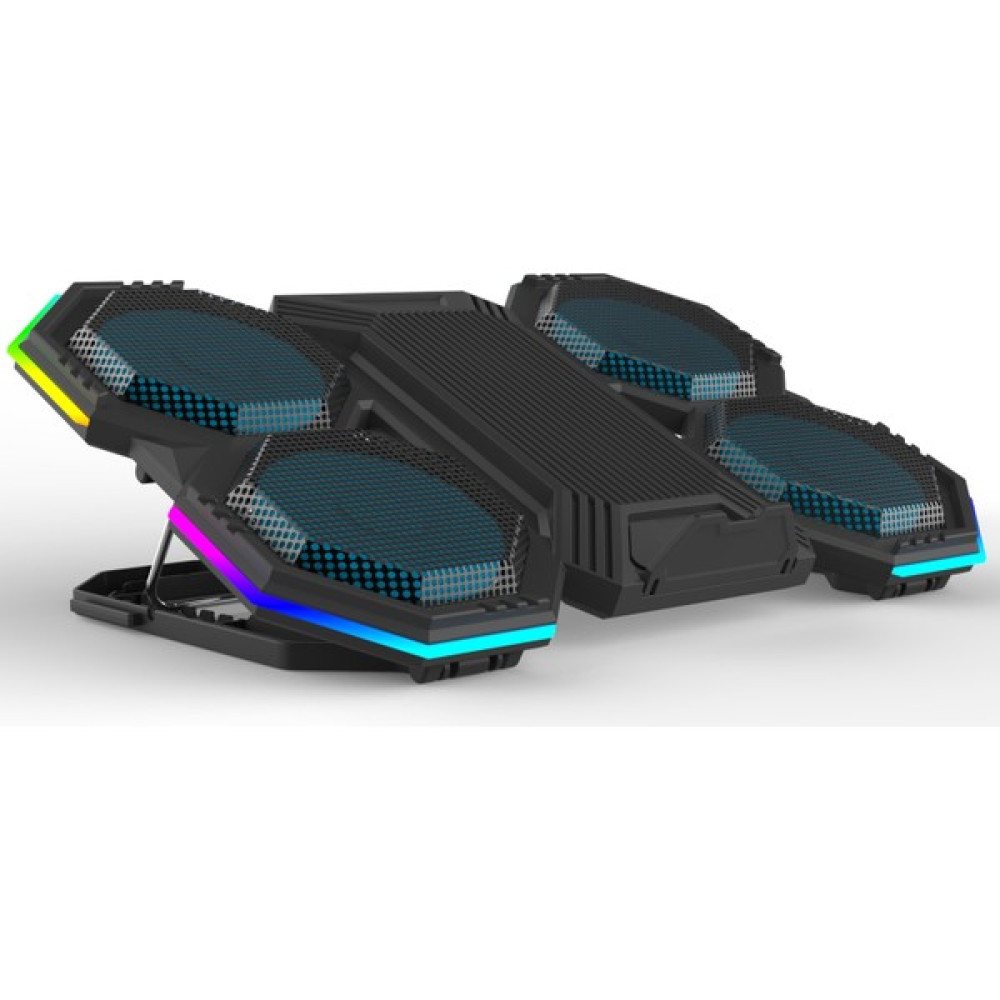 Idock F12 - 2600RPM Yüksek Devirli Fan Gaming Laptop Soğutucu Stand Dizüstü Bilgisayar Aksesuarları Fiyatı