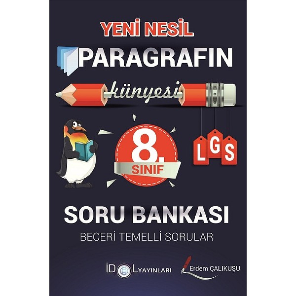 İdol 8.Sınıf Lgs Paragrafın Künyesi Soru Bankası Kaynak Kitapları Fiyatı