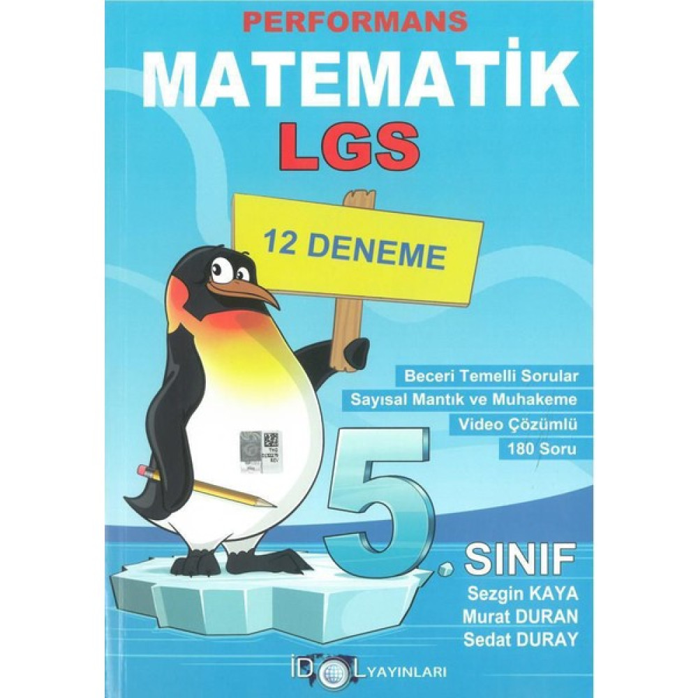 İdol Yayınları 5.Sınıf Matematik Performans 12'Li Deneme Ders Sınav Kitapları Fiyatı