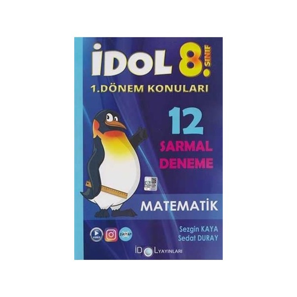 İdol Yayınları 8.Sınıf Lgs Matematik 12 Sarmal Deneme Ders Sınav Kitapları Fiyatı