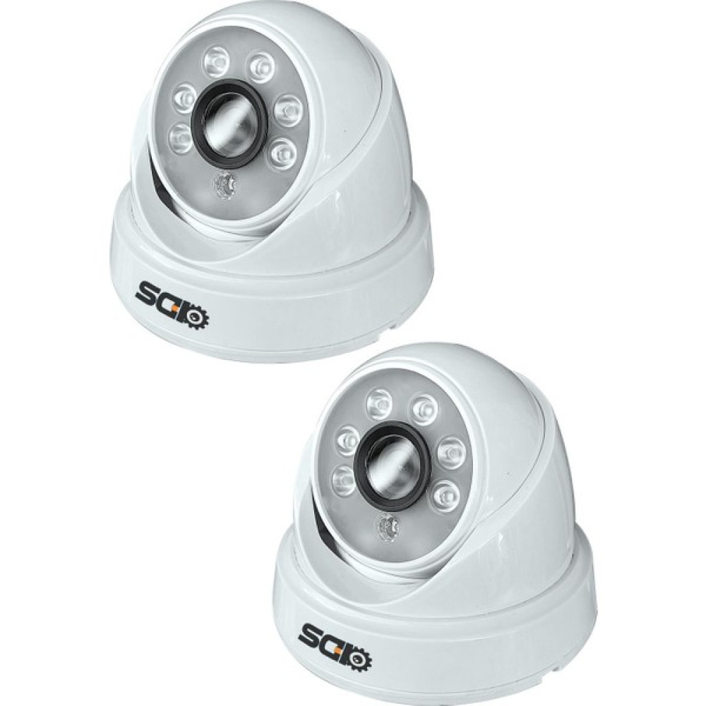 IDS 5 mp Lensli 1080P Full HD Ahd Güvenlik Kamerası Kamera Sistemleri Için Gece Görüşlü Iç Mekan 2 Adet Güvenlik Kameraları Fiyatı